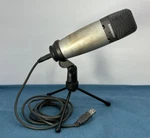 Samson C03U Multi-pattern Usb Studio Condenser Microphone + Desktop Stand. Fixed Price $20.00.