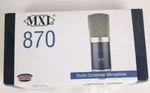 Mxl 870 Studio Condenser Microphone - Never Used. Fixed Price $73.95.