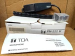 Toa PM-222U Hand-held Paging Microphone. Fixed Price $45.00.
