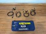 Akg CK77 Dual Diaphragm Lavalier For Sennheiser Ew And Other Lot Of 4. Fixed Price $221.00.