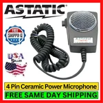 Astatic D104M6B Amplified Cb Power Pin Ceramic Handheld Radio Microphone. Fixed Price $49.95.
