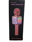 Model CT007 Hand Held Ktv Wireless Bluetooth Karaoke Microphone. Fixed Price $14.99.