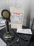 Vintage Astatic D104 "night Eagle" Cb Ham Microphone Black & Gold Work Great. Fixed Price $299.99.