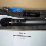 Tonor Wireless Handheld Microphone With Mini Receiver - Black TW515. Fixed Price $37.95.