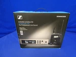 Sennheiser Evolution Wireless G4 Mic Set, Sk 100, EM100 Freq 470-516MHZ, Demo. Fixed Price $399.00.