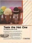 Vintage Print Ad Electro-voice PL78 Microphone Cream Cones 1985 10.75"X8". Fixed Price $5.25.