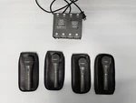 Electro-voice 24M Phantom Power 4) Ev 1777A Condensor Cardoid Microphones. Fixed Price $300.00.