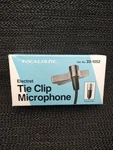 Tie Clip Microphone Realistic Electret Model # 33-1052 Radio Shack Tandy. Fixed Price $18.00.