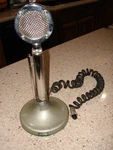 Vintage Astatic D-104 Microphone With Stand 4-PIN Connect. Fixed Price $42.41.