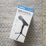 Samson Q2U Usb/xlr Dynamic Microphone Adjustable Stand Podcasting Recording. Fixed Price $60.00.