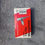 Realistic Electret Tie Pin Microphone 33-1063 Vintage Mid Century. Fixed Price $17.41.