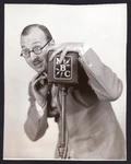 Ray Knight At Nbc Microphone Old Time Radio Star 1932 Orig Photo. Fixed Price $74.95.