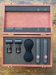 Neumann KM184 Mt Stereo Set In Matte Black Small Diaphragm Condenser Microphones. Fixed Price $870.00.
