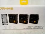 7RYMS Wireless Lavalier Microphone System Iray DW20(A) 2.4 G Dual-channel. Fixed Price $76.49.