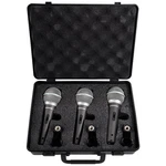 Samson Q6 Dynamic Supercardioid Hanheld Microphone 3-PACK + Clips &foam Case. Fixed Price $64.95.