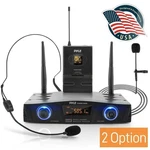 Pyle Compact Uhf Wireless Microphone System Digital Receiver PDWM1988B. Fixed Price $51.99.