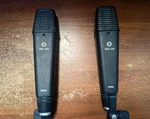 Pair Of Oktava MK-219 2002R Large Diaphragm Condenser Microphones. Fixed Price $500.00.