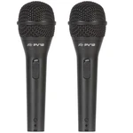 Peavey Pv Dynamic Vocal Microphone With On/off Switch - Black (2 Pack). Fixed Price $63.29.