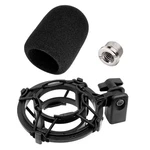AT2020 Microphone Shock Mount With Pop Filter, Custom Built For Audio Techni.... Fixed Price $32.84.