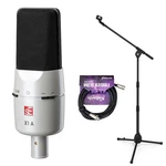 Se Electronics X1 Medium-diaphragm Microphone (white Anniversary Edition) Kit. Fixed Price $129.00.