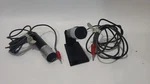 Lot Of 2 Vintage Sony Cardioid F-45 Dynamic Microphone Audio Red Plug. Fixed Price $16.74.