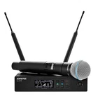 Shure QLXD24/B58 Handheld Rackmount Digital Wireless Mic System. Fixed Price $1274.00.