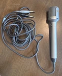 Vintage Realistic Microphone 33-1085 Stereo Back Electret Japan With Cord. Fixed Price $25.00.