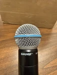 Shure SLX2 Beta 58A Wireless Microphone Handheld Transmitter H5 518-542 Mhz. Fixed Price $173.00.