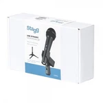 Stagg SUM20 Usb Dynamic Cardiod Microphone With Desktop Stand, Holder, Cable. Fixed Price $39.99.