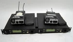 Set Of 2 Telex Radiocom Uhf Beltpack Transceiver W/BTR-1 Intercom Radios. Fixed Price $599.95.