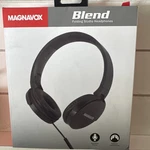 Magnavox MHP5026M Blend Folding Studio Headphones W/microphone Black New. Fixed Price $12.50.