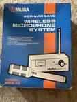 Mura Wireless Microphone Model WMS-49. Fixed Price $25.00.