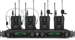 Microcqueen Uhf Wireless Microphone System 4 Channel Lapel / Lavalier Karaoke. Fixed Price $84.08.