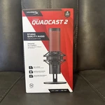 New Hyperx Quadcast Khz Shotgun Microphone N62064-001. Fixed Price $98.99.