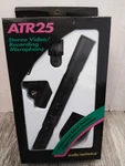 Vtg. Audio Technica ATR25 Stero Condenser Video/recording Microphone (nos). Fixed Price $49.98.