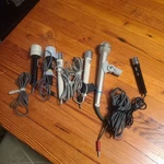 6 Lot Sony ECM-170 Condenser Microphone W/others Made In Japan. Fixed Price $74.50.