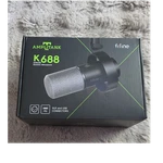 Fifine K688 Dynamic Microphone Xlr/usb, Real-time Monitor, Tap Mute, Black. Fixed Price $34.41.