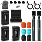 Movo WMX-2-DUO Dual Microphone Compact Wireless System With Handheld Extensio.... Fixed Price $170.90.