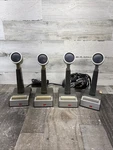 Lot Of 4 Shure Brothers Controlled Magnetic Desktop Microphones. Fixed Price $199.99.
