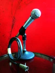 Vintage 1970'S Shure PE588 Dynamic Cardioid Microphone Hi Z W Accessories # 6. Fixed Price $73.95.