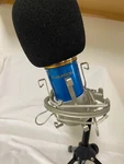 Floureon BM-800 Studio Condenser Broadcast Microphone + Stand. Fixed Price $39.99.