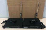 X2 Shure SC4-CP/CM Wireless Microphone Receiver W/2 Antennas/ac-adapter (tested). Fixed Price $59.99.