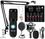 Audio Condenser Professional Podcast Studio Recording Microphone Vocal Set. Fixed Price $50.91.
