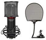 Rockville Rcm Sr Studio/recording Condenser Microphone+warm Audio Pop Filter. Fixed Price $59.90.