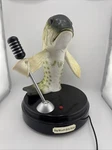 Vtg Gemmy Big Mouth Billy Bass Superstar Singing Fish Microphone Works W/ Cord. Fixed Price $299.99.