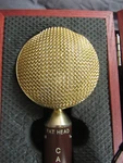Cascade Fat Head Ribbon Microphone - Brown & Gold 2010S S/n: 7893. Fixed Price $420.00.