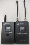 Azden 35BT Transmitter 310UDR Receiver Uhf Wireless Lavalier System Tested Works. Fixed Price $79.99.