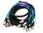 Elite Core 8 Channel 30 Ft Xlr Microphone Stage Studio Audio Extension Snake. Fixed Price $139.99.