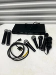 Gemsound GMW-61 Vhf Wireless Microphone System W/ 7 Mics & Cables Untested. Fixed Price $57.65.