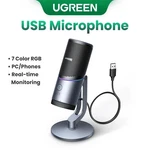Ugreen Usb Microphone Gaming Rgb Mode For Pc Mac CM769. Fixed Price $59.95.